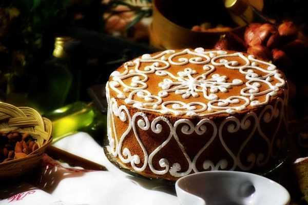 Coffe Lace cake - 1