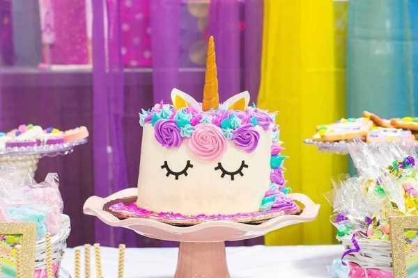 Unicorn Theme Cake - 2