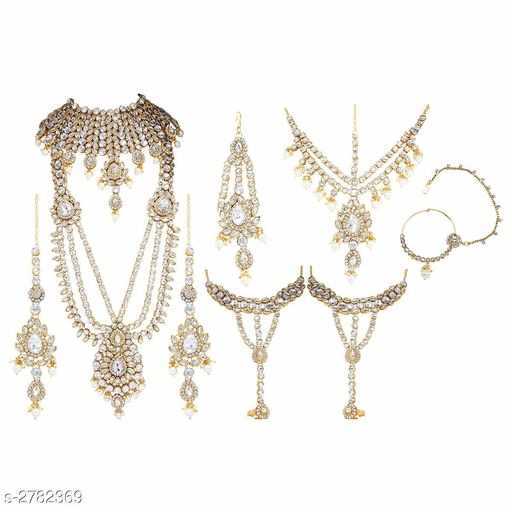 Premium Bridal Kundan Jewellery Set - 2